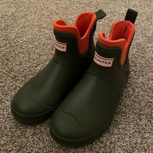 Hunter/target rain boots